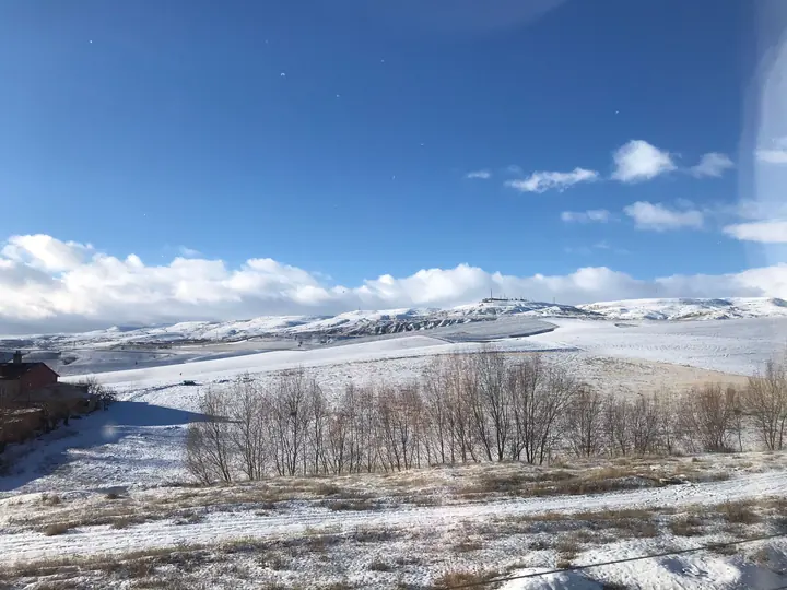 Landscape field photograph
