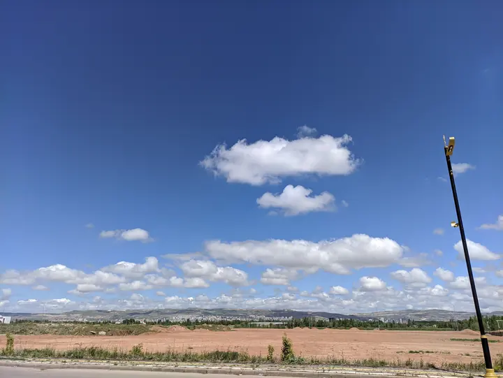 Landscape field photograph